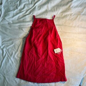 Free People Red Mini Dress